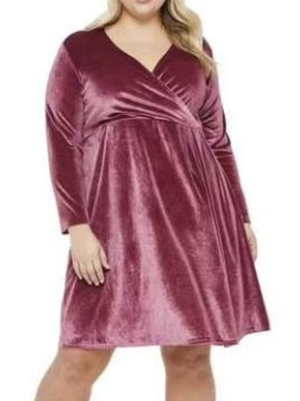Pink Velvet Dress